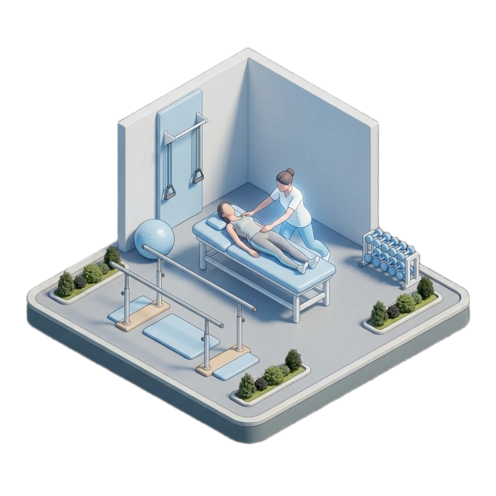 Para clínicas de terapias e fisioterapia